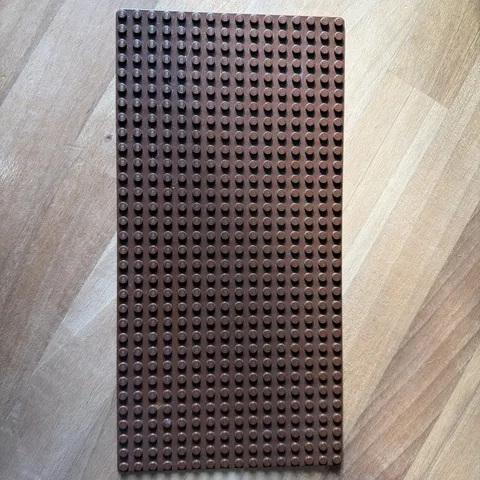 1 - GENUINE LEGO 16 x 32 Brown Baseplate Stud Base Plates  - Clean Nice Flat