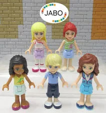 (O 15 / 14) Lego Friends 5 figures minifigures