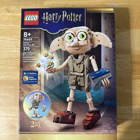 LEGO Harry Potter 76469 Dobby The Free Elf NEW Sealed NIB 2-in-1