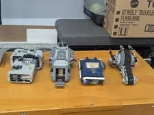 LEGO Star Wars Ships Lot(4): 75015, 75210,75311 & 75205 No Minifigs Ship Only