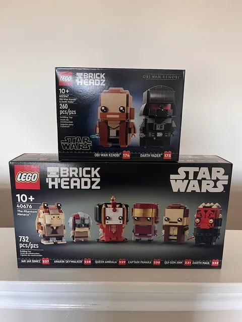 LEGO Star Wars Brickheadz Lot of 2