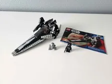 LEGO Star Wars: Imperial V-Wing Starfighter (7915) W/ Instructions & Minifigures