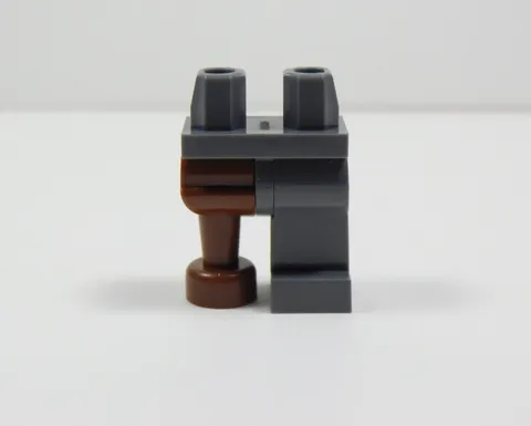 LEGO Dark Gray w/ Brown Pirate Legs Pants Minifig I2