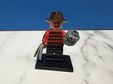 LEGO Freddy Krueger Horror Custom Nightmare Elm Street Minifigure w/ Skull