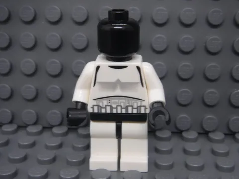 LEGO Minifigure Stormtrooper Black Head sw0036b Sw0036a Star Wars Lot