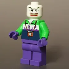 Lego DC Batman Tropical Joker Minifigure Lego Batman Video Game Custom Printed
