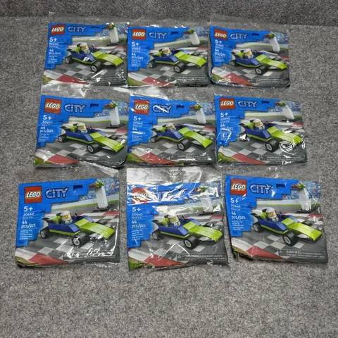 LEGO City: Race Car (30640) NEW/Factory Sealed - Lot Of (9) Packages - 2023