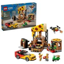 Lego City Dostawa pizzy z pojazdami 60496 Lego