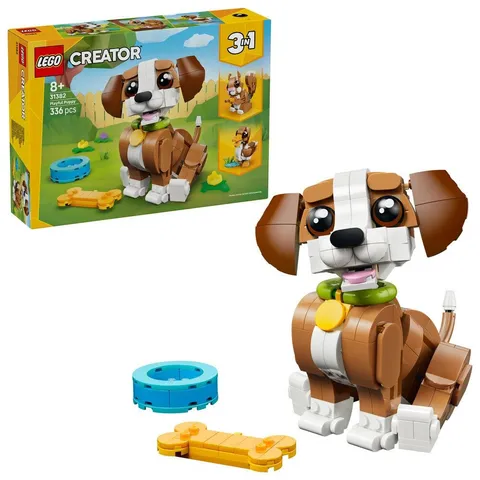 LEGO Creator 3in1 Cute Animals: Playful Puppy Dog 31382
