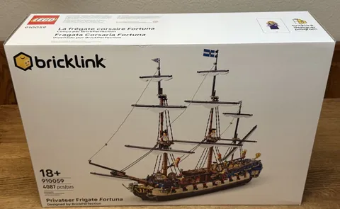 LEGO BrickLink BDP Series 7 Privateer Frigate Fortuna 910059 New Sealed in Box