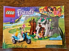 Lego Friends 41032 First Aid Jungle Bike 156 Piece Building Toy Girls *No Box