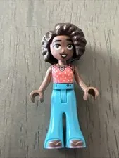 LEGO frnd0773 Friends Aliya Coral Halter Top Medium Azure Trousers Bell Bottoms