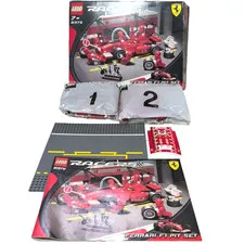 LEGO 8375 Ferrari F1 Pit Set Racers Ferrari