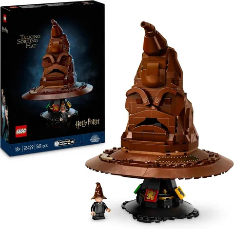 Lego 76429 - Harry Potter Talking Sorting Hat - 561 Pieces - Complete