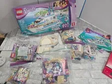 LOT 4 LEGO Friends Dolphin Cruiser Emmas Fashion Studio Rehearsal stage Beauty