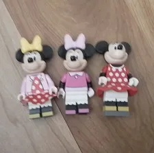LEGO Minnie Mouse Minifigures Lot of 3 With Different Outfits