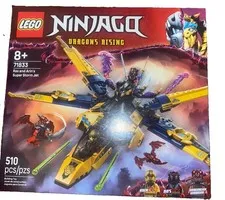 LEGO Ninjago 71833 Ras and Arin's Super Storm Jet - NEW - SEALED