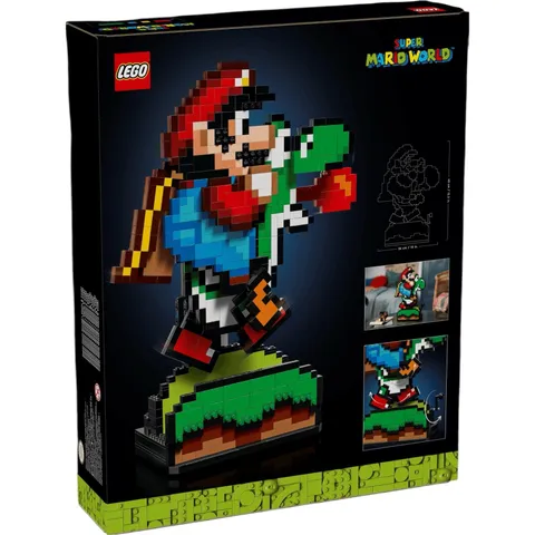 LEGO Super Mario Super Mario World Mario Yoshi Nintendo Figure 71438 *Mint Box*