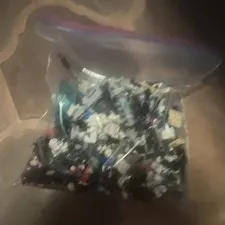 LEGO Bulk Lot Assorted Mixed Bricks & Pieces Multicolor in Polybag