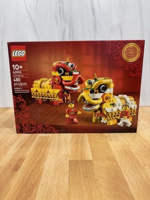 LEGO 40915 Lion Dance – Brand New Sealed – Lunar New Year Set