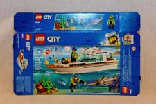 LEGO CITY: Diving Yacht (60221) - 100% Complete