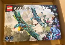 LEGO 75572 Jake Sully & Neytiri Banshee First Flight Avatar Set Building Toy