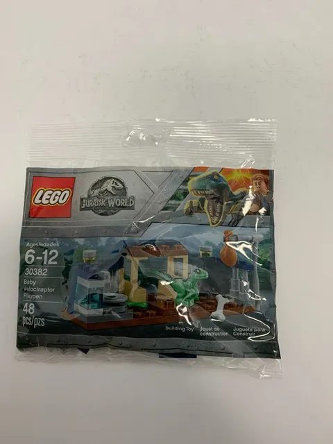 LEGO Jurassic World 30382 Baby Velociraptor Playpen-Brand New & Sealed