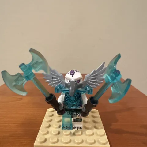 Lego Chima Minifigure - Voom Voom Heavy Armor (loc074) Phoenix Fire Temple 70146
