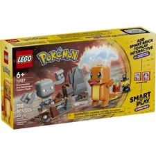 LEGO Pokémon SMART Play Charmander and Geodude's Cavern Clash 72157 Building Set