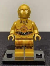 LEGO Star Wars C-3PO Gold Droid Minifigure - Plastic, Age 5+