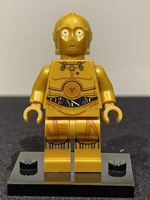 LEGO Star Wars C-3PO Gold Droid Minifigure - Plastic, Age 5+