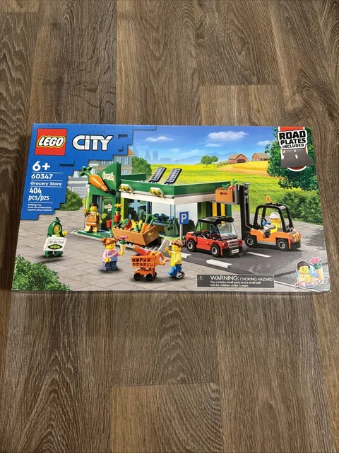 LEGO City 60347 Grocery Store New Factory Sealed Retired FREE SHIPPING