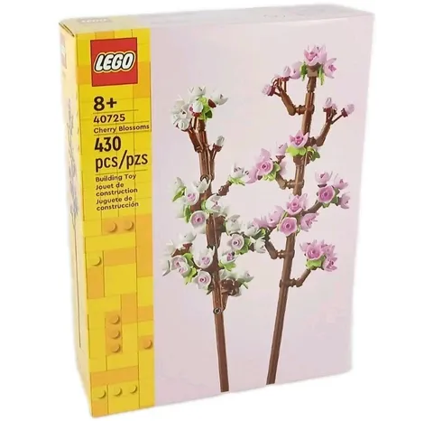 LEGO® Botanical Collection CHERRY BLOSSOMS 430 Piece Building Set 40725
