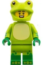 LEGO® CMF/Animals 28 col465 Frog Costume Fan Minifigure