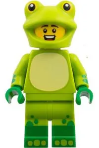 LEGO® CMF/Animals 28 col465 Frog Costume Fan Minifigure