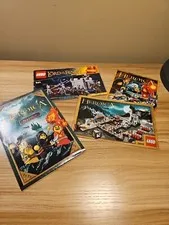 ONLY instructions Lego 9471  Lord of the Rings & Heroica 3859 And Rule Book Only