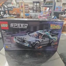 LEGO SPEED CHAMPIOS Back to the Future Delorean Time Machine 77256 NEW