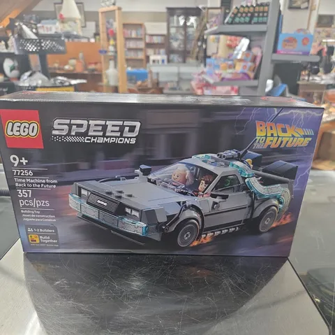 LEGO SPEED CHAMPIOS Back to the Future Delorean Time Machine 77256 NEW