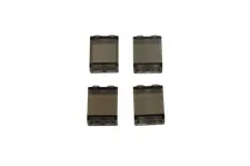 4 Lego® TRAIN Railway 9V RC Window for Waggon Carriage 2x2 DARK SMALL