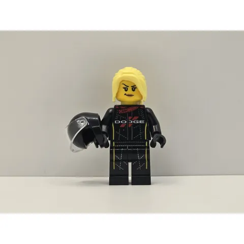 LEGO Speed Champions Mopar Dodge SRT Driver Minifigure sc090 Helmet New