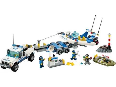 LEGO City Police Patrol 60045 Police 264pc 2014 Bagged w/ Instructions