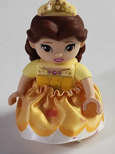 LEGO Duplo Belle Beauty and the Beast  STAINED SKIRT but FIGURE FINE 47394pb327