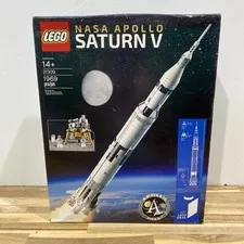 LEGO 21309 NASA Apollo Saturn V - New, Factory Sealed