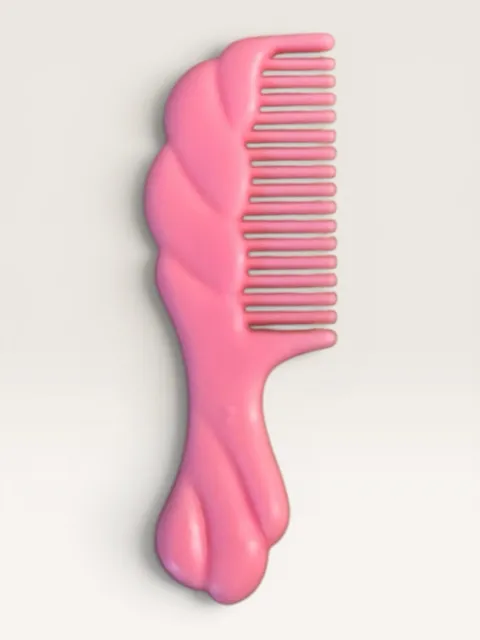 Mattel SuperStar Barbie Vintage Pink Comb LOL OMG Clone Bratz Fashion Accessory