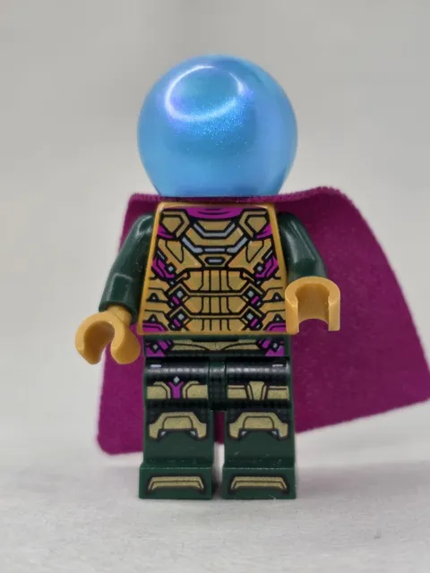Lego Marvel Super Heroes Mysterio Minifigure SH0783 From Set 76184 2r