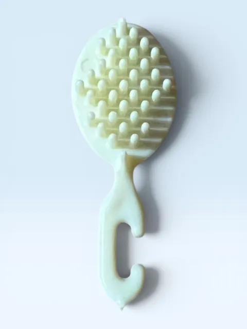 Vintage 1982 Mattel Dream Date Barbie WHITE Brush Replacement Accessory Bratz