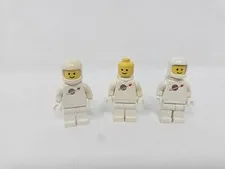 LEGO Classic Spacemen Vintage Minifigure sp006 Astronaut Lot of 3
