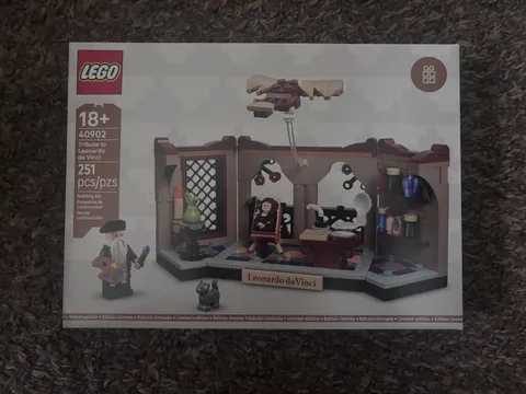 LEGO 40902 Tribute to Leonardo da Vinci Limited Edition Set 251pcs 18+