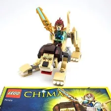 LEGO Legends Of Chima 70123 Lion Legend Beast 100% COMPLETE w/ Minifig & Manual