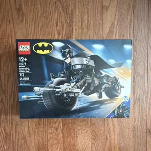 LEGO DC Batman 76273 Construction Figure & Bat-Pod Bike 713pcs 12+ Separator